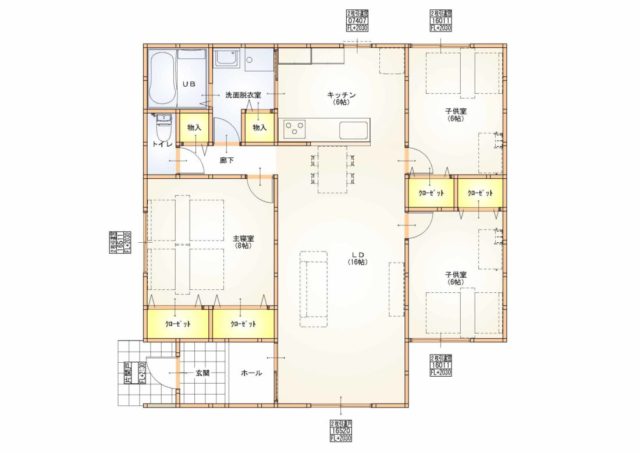 平屋のプラン まとめ 水戸市の注文住宅ライフボックス 性能ばっちり納得価格デザイン力