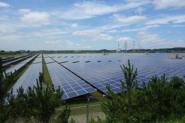 水郷潮来ソーラー発電所 見学。