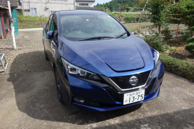 電気自動車を蓄電池に。