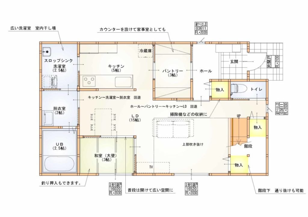 家事ラク 東西入り 38 5坪 水戸市の注文住宅ライフボックス 性能ばっちり納得価格デザイン力