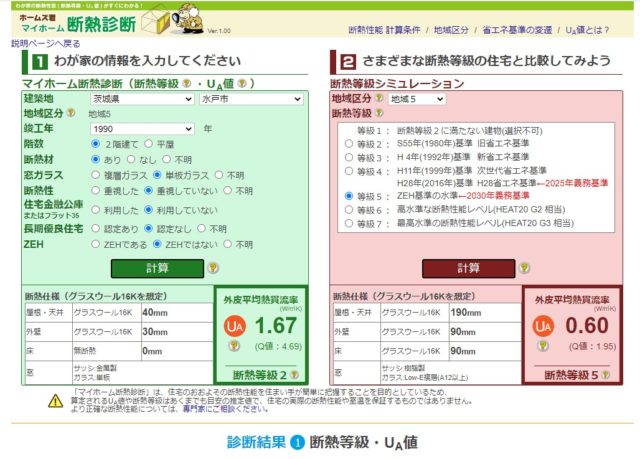 ホームズ君　マイホーム断熱診断。